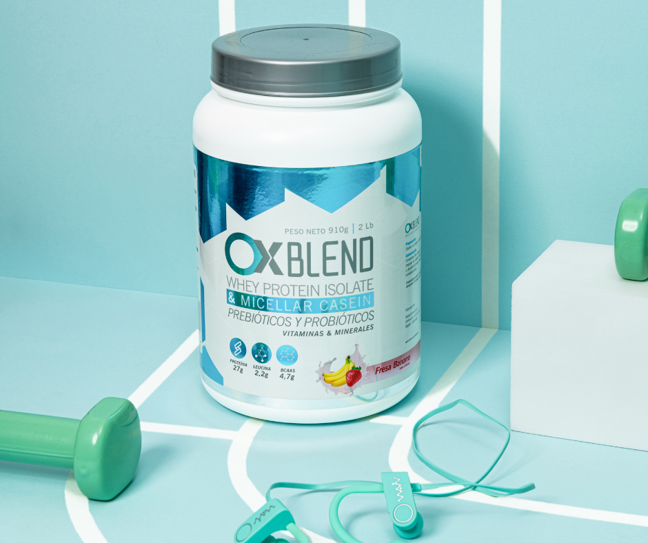 OX Blend 910 g – Proteína Whey y Caseína