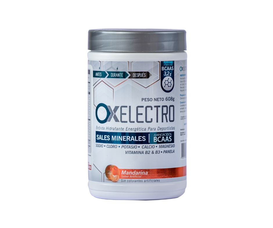 OX Electro 608 g – Bebida Hidratante Energética para Deportistas