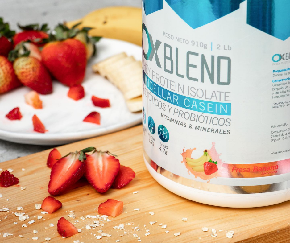 OX Blend 910 g – Proteína Whey y Caseína