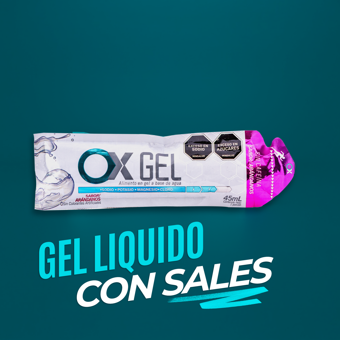 OX Gel Energético - Caja con 15 geles