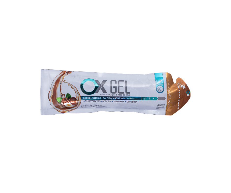 OX GEL con Cafeína – Caja con 15 geles