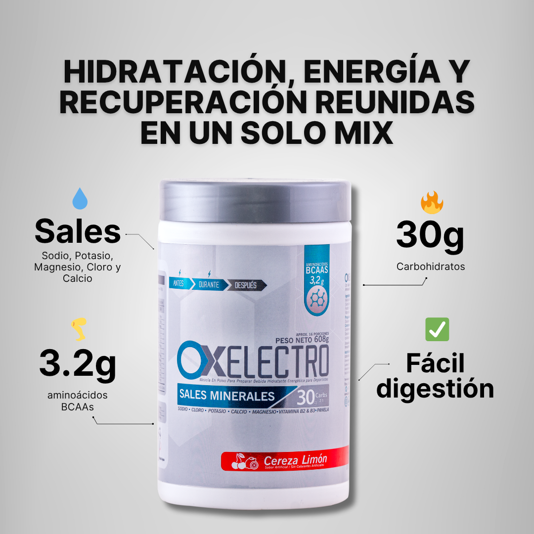 OX Electro 608 g – Hidratante Drink Mix