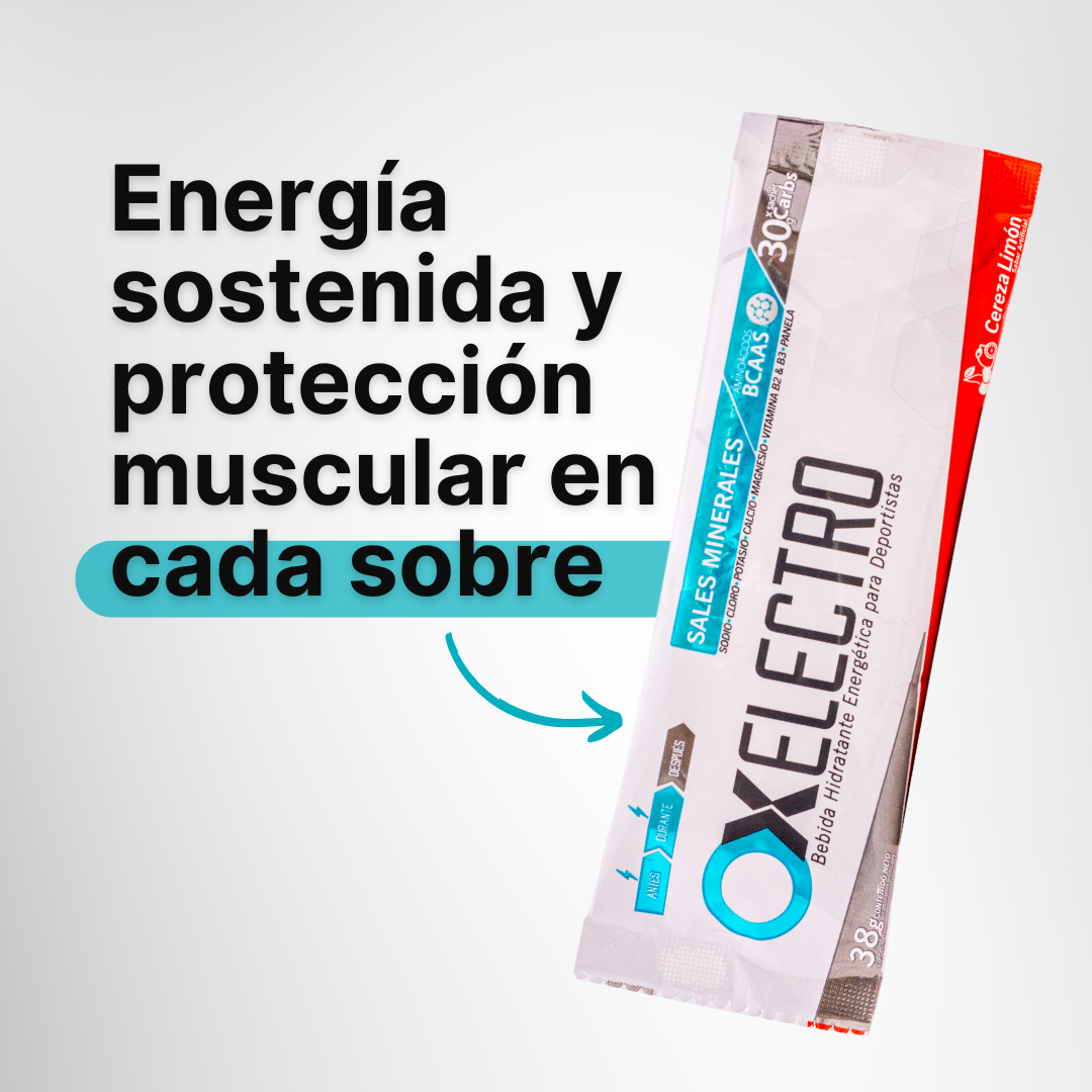 OX Electro Caja 15 Sobres – Hidratante Drink Mix