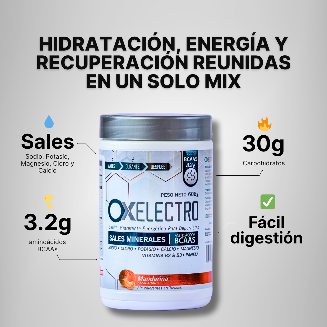 OX Electro 608 g – Hidratante Drink Mix