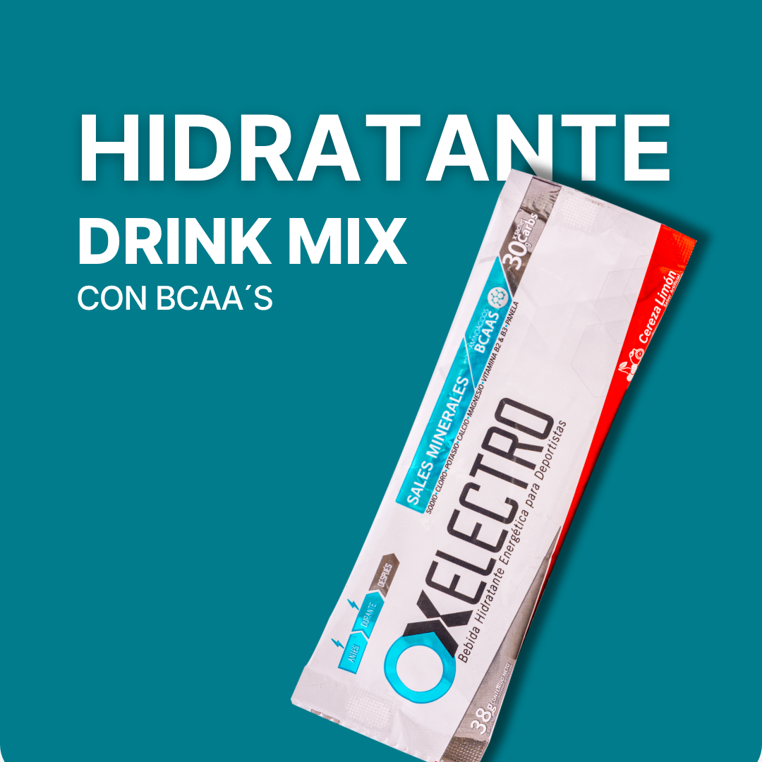 OX Electro Caja 15 Sobres – Hidratante Drink Mix