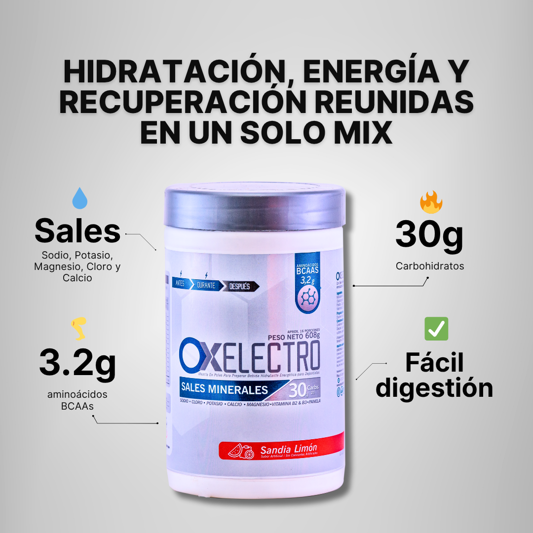 OX Electro 608 g – Hidratante Drink Mix