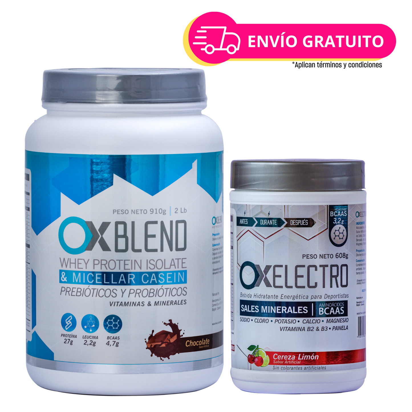 Kit Proteína Whey 2lbs + Hidratante 608g