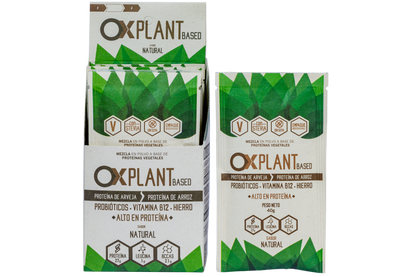 OX Plant Based Caja 10 Sobres – Proteína Vegetal