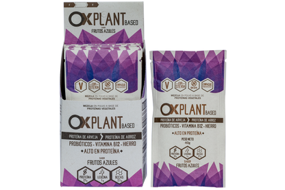 OX Plant Based Caja 10 Sobres – Proteína Vegetal