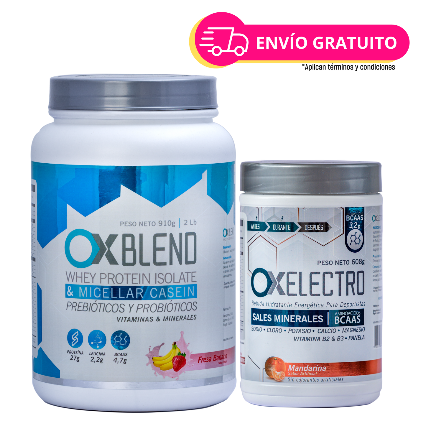 Kit Proteína Whey 2lbs + Hidratante 608g