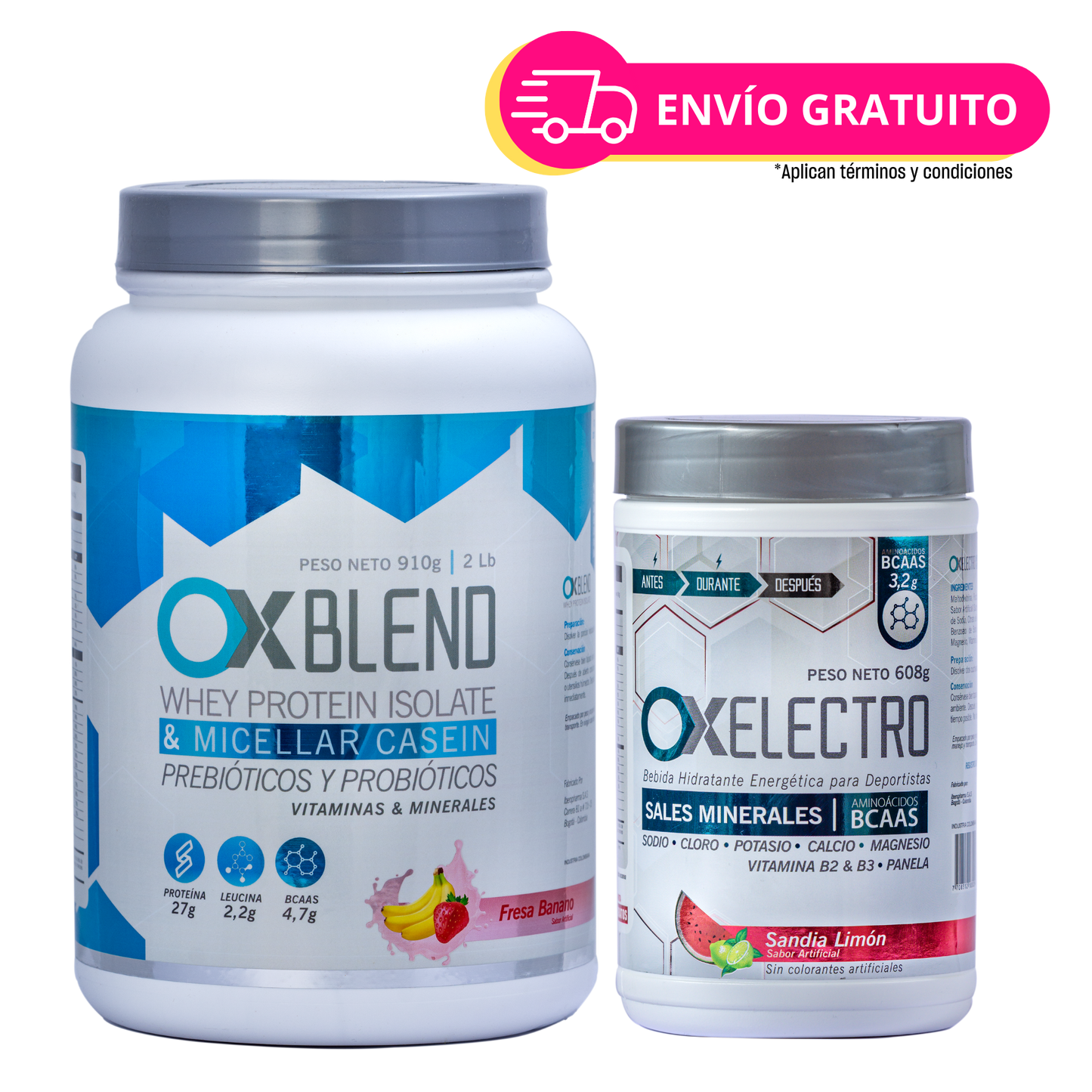 Kit Proteína Whey 2lbs + Hidratante 608g