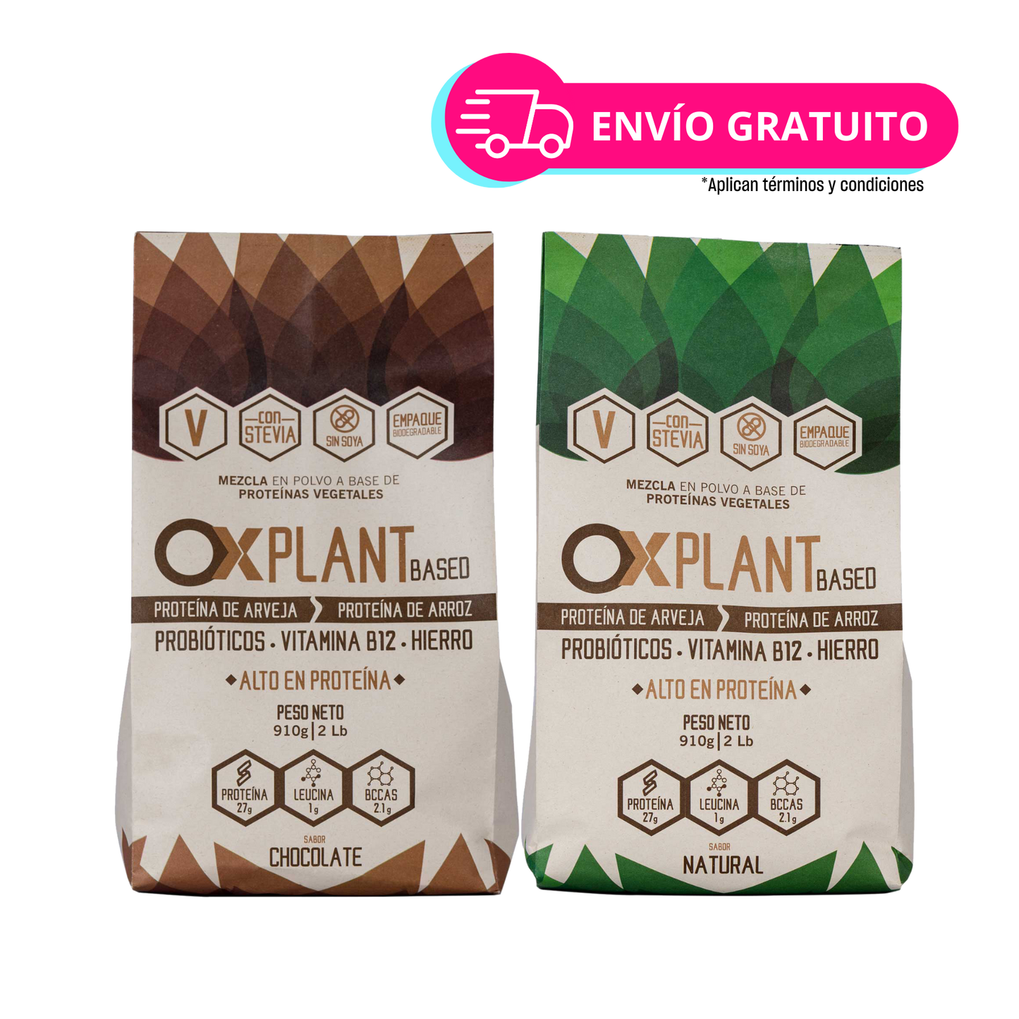 Kit Proteína Vegetal x 2