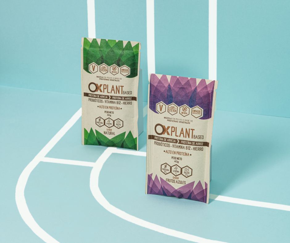 OX Plant Based Caja 10 Sobres – Proteína Vegetal