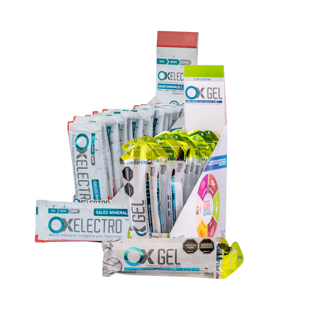OX Electro x 15 Sobres + OX Gel x 15 Sobres