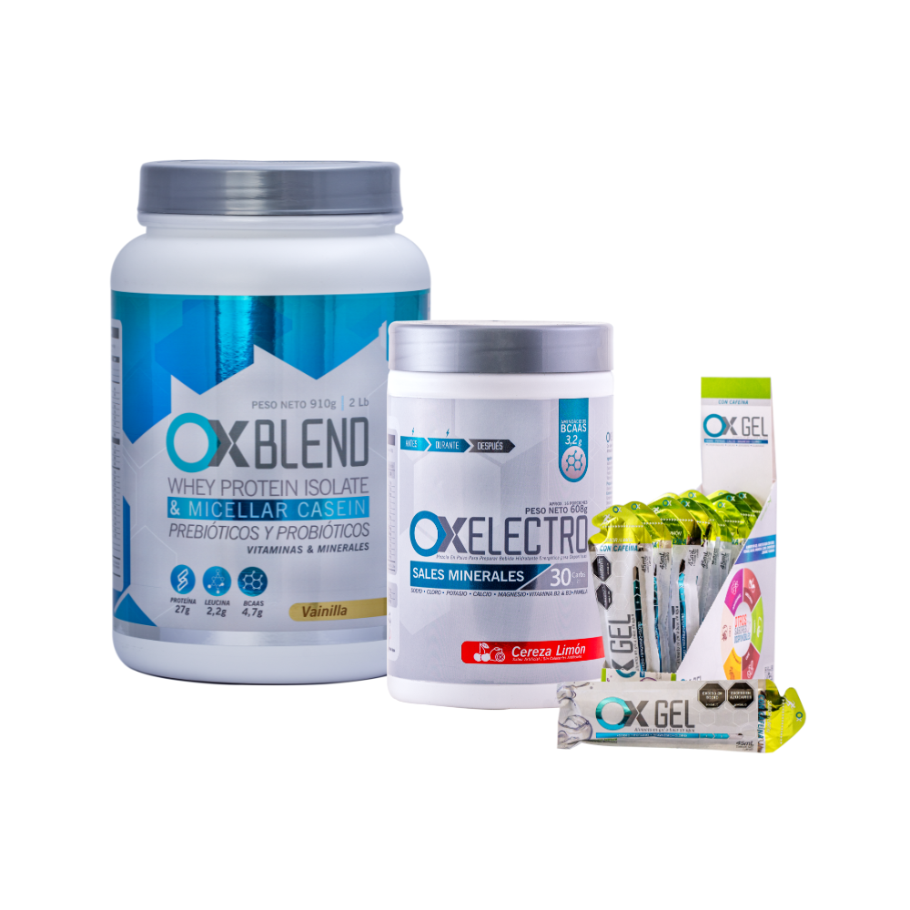 Kit Proteína Whey 2lbs + Hidratante 608g + Gel Enerético x 15