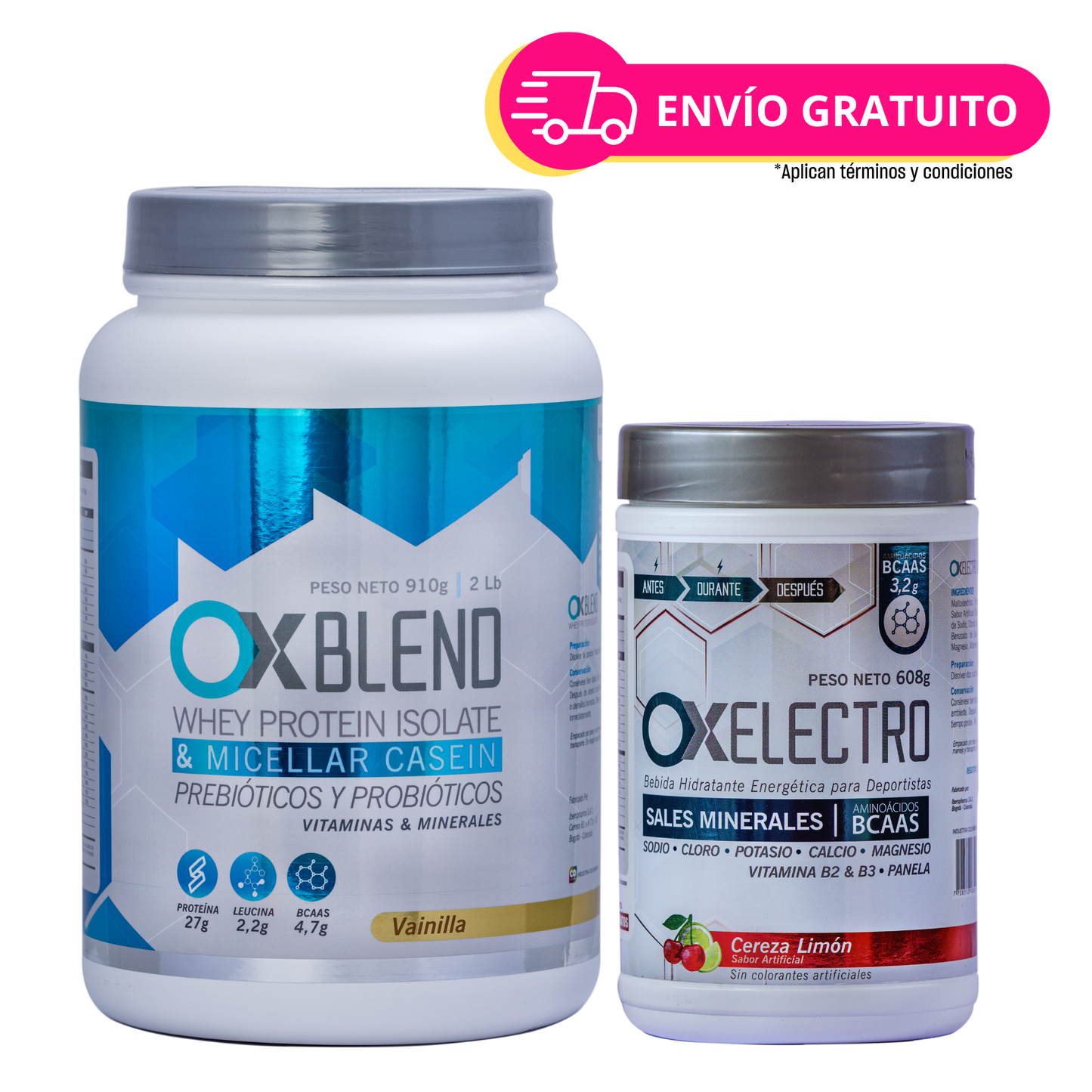 Kit Proteína Whey 2lbs + Hidratante 608g