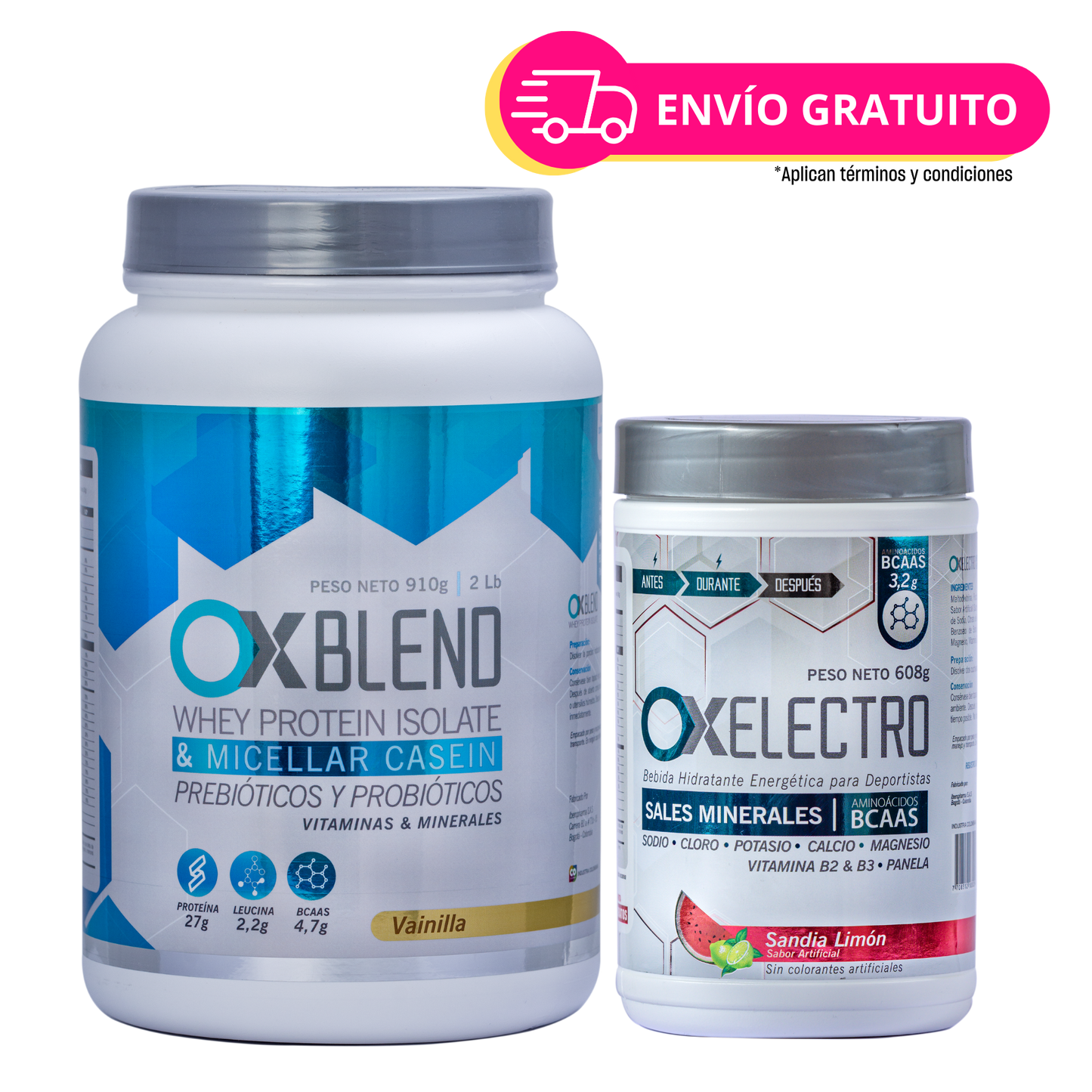 Kit Proteína Whey 2lbs + Hidratante 608g