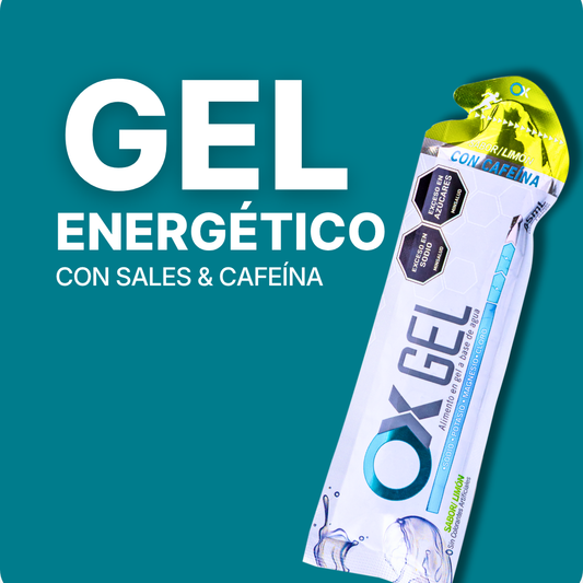 OX GEL con Cafeína – Caja con 15 geles