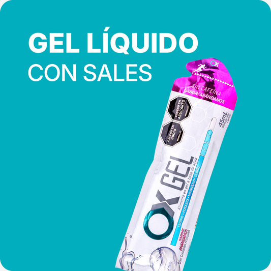 OX GEL energético con electrolitos