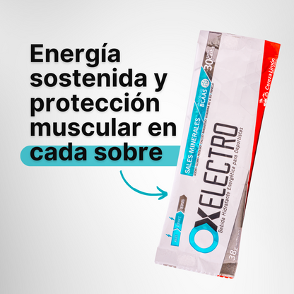 OX Electro Caja 15 Sobres – Hidratante Drink Mix