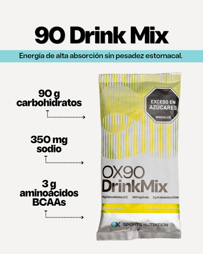 OX 90 Drink Mix Caja x 8 sobres