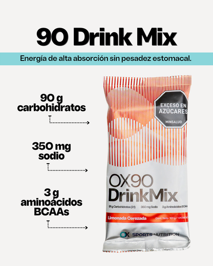 OX 90 Drink Mix Caja x 8 sobres