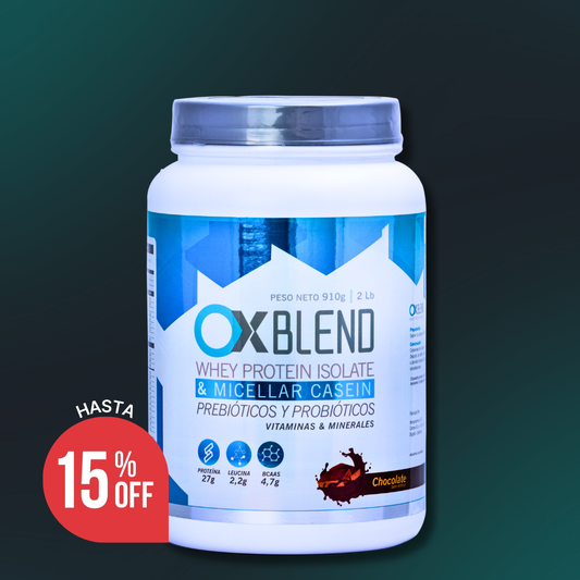 OX Blend 910 g – Proteína Whey y Caseína