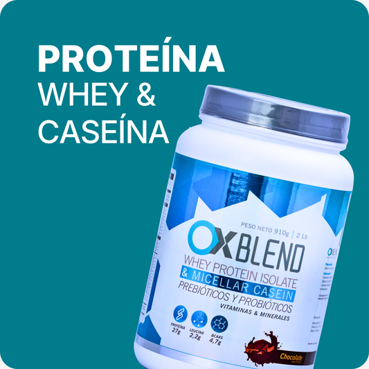 OX Blend 910 g – Proteína Whey y Caseína