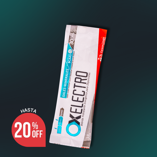 OX Electro Caja 15 Sobres – Hidratante Drink Mix