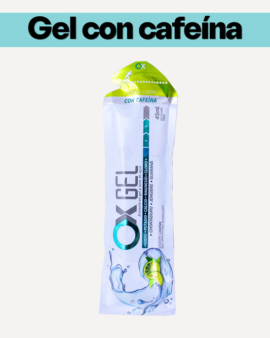OX GEL con Cafeína – Caja con 15 geles