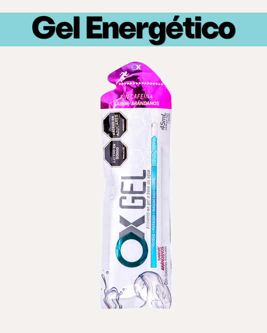 OX Gel Energético - Caja con 15 geles